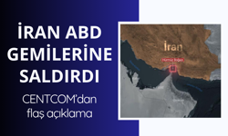CENTCOM'dan flaş açıklama! İran ABD gemilerine saldırdı