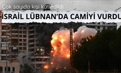 İsrail Lübnan'da camiyi vurdu! Çok sayıda kişi katledildi