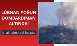 İsrail ateşkesi bozdu! Lübnan'a yoğun saldırı