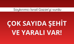 Soykırımcı İsrail Gazze'yi vurdu! Çok sayıda şehit ve yaralı var