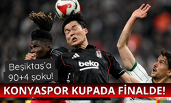 Beşiktaş 90+4'te kupaya veda etti! Konyaspor finalde!
