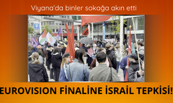 Eurovision finaline İsrail tepkisi! Binler sokağa akın etti