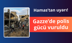 Hamas'tan uyarı! İsrail Polis gücünü hedef alıyor