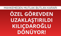 Özgür Özel görevden uzaklaştırıldı! Kılıçdaroğlu görevine dönüyor