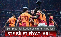 Şampiyonluk kutlamasının tarihi netleşti! İşte bilet fiyatları