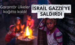 İsrail yine Gazze'ye saldırdı!