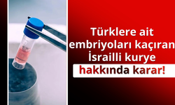 Türklere ait emriyoları kaçıran İsrailli hakkında karar