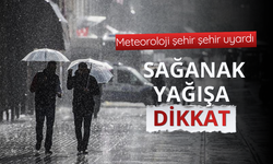 Meteorolojiden sağanak uyarısı
