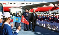 Cumhurbaşkanı Erdoğan Kazakistan'da