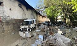 Havza'da selin ardından temizlik çalışmaları devam ediyor
