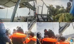 Haydut İsrail Sumud Filosu'na saldırıyor