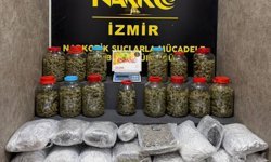 İzmir'de 60 kilo 200 gram uyuşturucu ele geçirildi