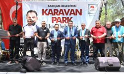 Sarıçam Belediyesi  Karavan Parkı hizmete açıldı
