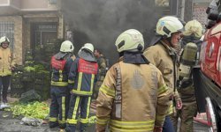 İstanbul'da market deposunda yangın