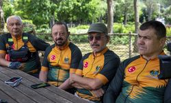 Bolu'da emekli bisiklet tutkunları pedallarını sağlıklı yaşam için çeviriyor