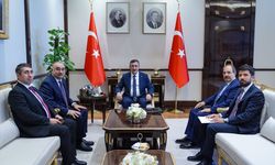 Cumhurbaşkanı Yardımcısı Yılmaz, Azerbaycan'ın Ankara Büyükelçisi'ni kabul etti