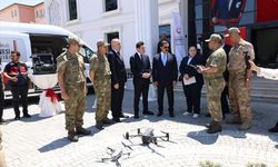 Hatay'da sınır güvenliği ve düzensiz göçle mücadele için 13 dron hizmete alındı