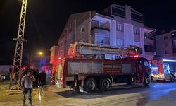 Karaman'da çıkan ev yangınında 2 kişi yaralandı