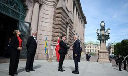 TBMM Başkanı Kurtulmuş, Stockholm'de İsveç Parlamentosu Başkanı Norlen ile görüştü