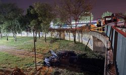 Navigasyon yanlış yolu gösterdi, dereye uçtu