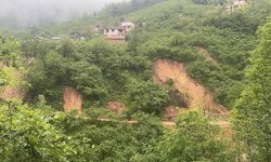 Giresun'da heyelan alarmı: 22 ev boşaltıldı