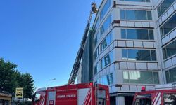 İstanbul'da 6 katlı binada yangın