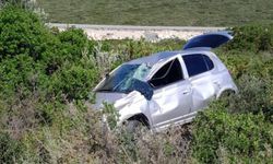 Aydın'da otomobil şarampole devrildi: 2 ölü