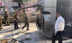 Avcılar'da metrobüste yangın