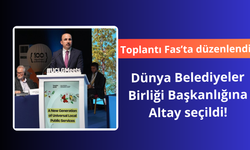 Altay UCLG Başkanlığına seçildi