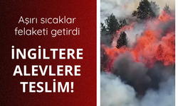 Aşırı sıcaklar felaketi getirdi! İngiltere alevlere teslim