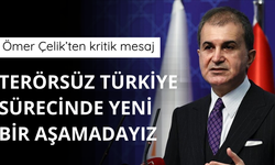 Çelik'ten kritik Terörsüz Türkiye mesajı