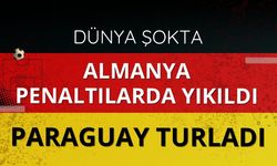 Dünya şokta: Almanya penaltılarda yıkıldı, Paraguay turladı