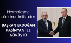 Cumhurbaşkanı Erdoğan Paşinyan ile görüştü