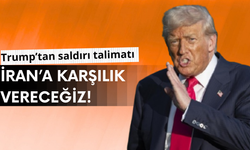 Trump'tan İran'a saldırı mesajı!