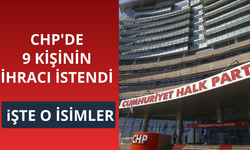 CHP'de 9 ismin ihracı istendi