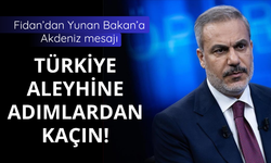 Türkiye'den Yunanistan'a Akdeniz mesajı