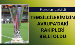 Temsilcilerimizin Avrupa'daki rakipleri belli oldu