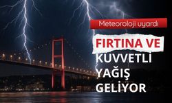 Meteoroloji uyardı: Fırtına ve kuvvetli yağış geliyor