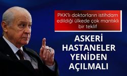Bahçeli: Askeri hastanelerin tekrardan açılması hayati değerdedir