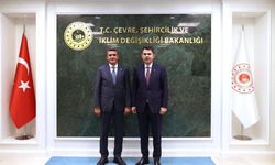 Bakan Kurum, Haymana ve Gölbaşı belediye başkanlarını kabul etti