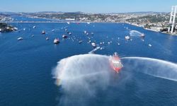 Boğaz'da 253 gemilik deniz korteji
