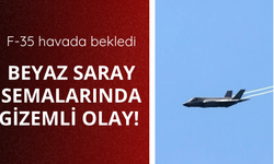 Beyaz Saray semalarında gizemli olay! F-35 havada bekledi