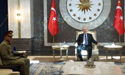 Erdoğan, Pakistan Savunma Kuvvetleri Komutanı'nı kabul etti