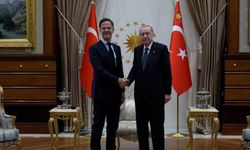 Erdoğan Rutte'yi kabul etti