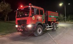 Eskişehir'de TEI yerleşkesinde yangın