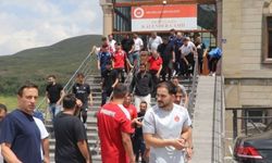 Yeşil sahadan camii safına: Futbol dünyası Erciyes’te buluştu