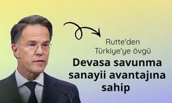 Rutte'den Türkiye'ye övgü: Devasa savunma sanayii avantajına sahip