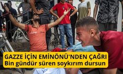 Gazze için Eminönü'nden çağrı: Bin gündür süren soykırım dursun