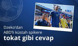 Dzeko’dan ABD’li küstah spikere tokat gibi cevap