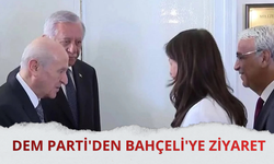 DEM Parti'den Bahçeli'ye ziyaret